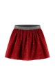 Spódniczka mini czerwone cekiny
