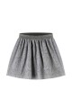 Spódniczka mini srebrne cekiny