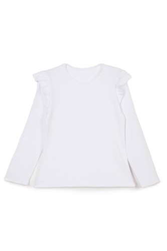 Bluzka biała prążek