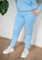 Spodnie damskie premium błękitne