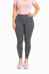 Legginsy Damskie Grafitowe Plus Size Jesień-Zima