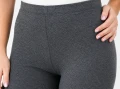 Legginsy damskie grafitowe jesień-zima