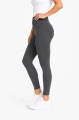 Legginsy damskie fitness grafitowe